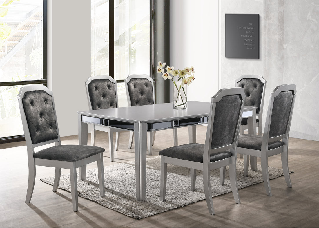 Travis Table + 6 Chair Set